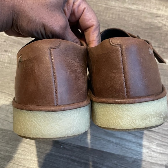 Camper Ambar Leather Brown Oilylusion Strap Shoes - Picture 5 of 7